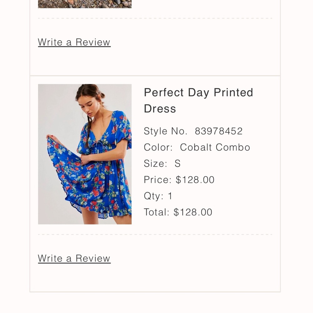 Free People mini dress